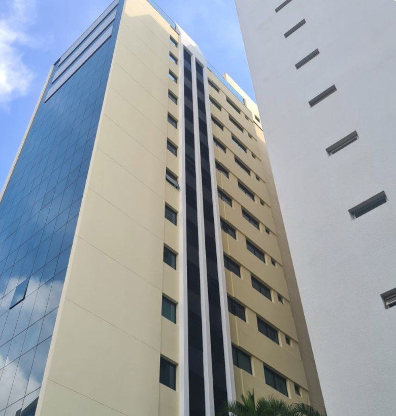 Fachada do Condomínio Edifício Practical Life Lorena