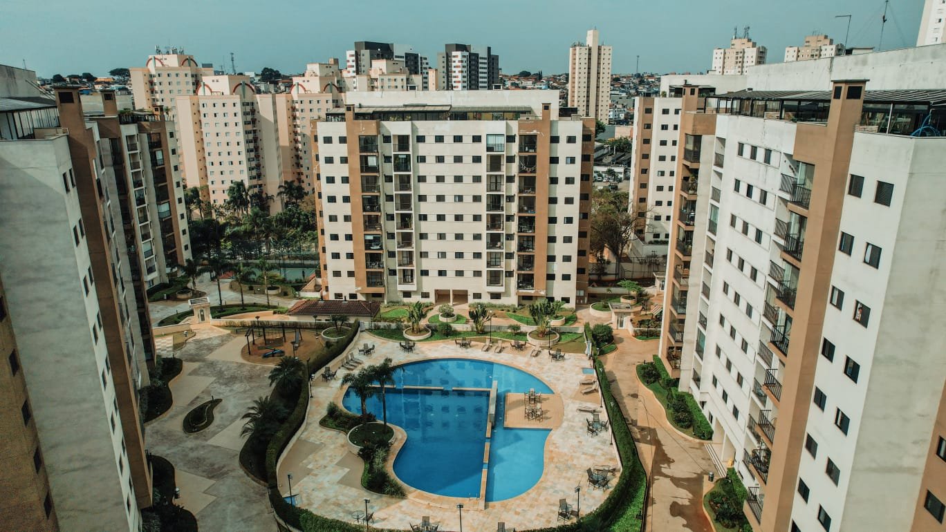 Detalhe de fachada revitalizada